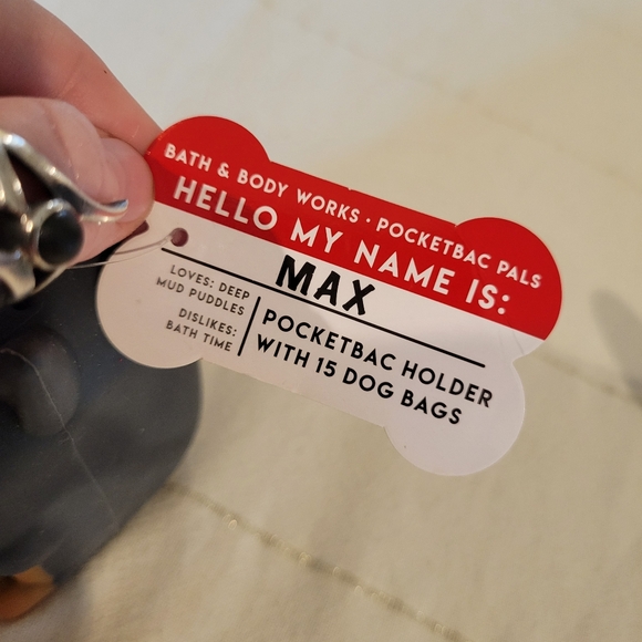 B&BW Pocketbac Holder Max the Doberman with Doggy Bags - Picture 8 of 10